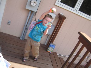 Look mom!